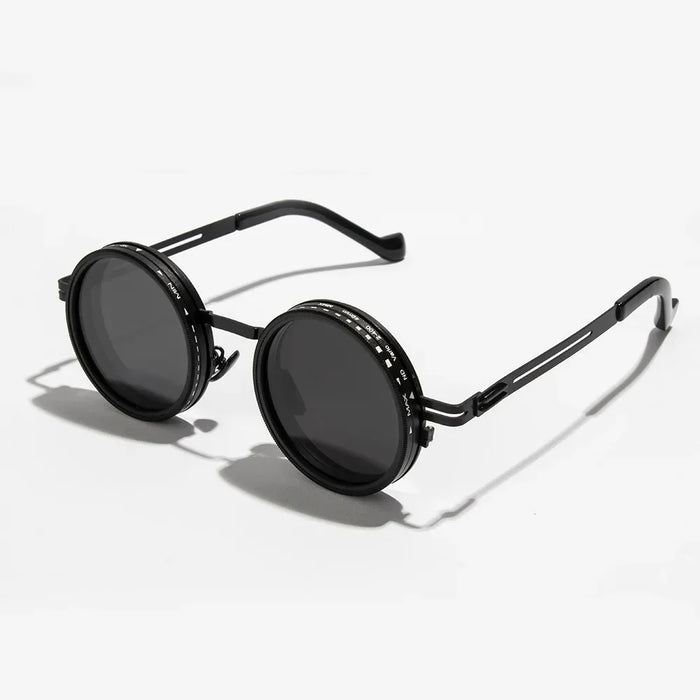 New ND2-400 Adjustable Dimming Glasses 9 Level UV400  Sunglasses With Glasse Case ND Filter Eyewear Outdoor