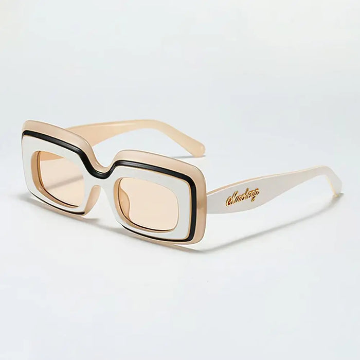 Retro Shades Luxury Sunglasses  For Men Designer Famous Brand Square Sun Glasses Man Women Sunglass UV400