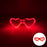 Nouvelles lunettes lumineuses LED sans fil pour festival, rave, soirée, lunettes de soleil mosaïque lumineuses néon, lunettes de club disco