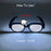 Gafas LED de Detective Conan, accesorios de cosplay de anime, gafas luminosas para fiestas de Halloween, raves, bares, espectáculos en vivo