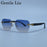 Rimless Square Men Sunglasses 2026 Luxury Polygon Photochromic Sun Glasses Male Driving Shades Punk Cut Lenses Frameless Eyewear