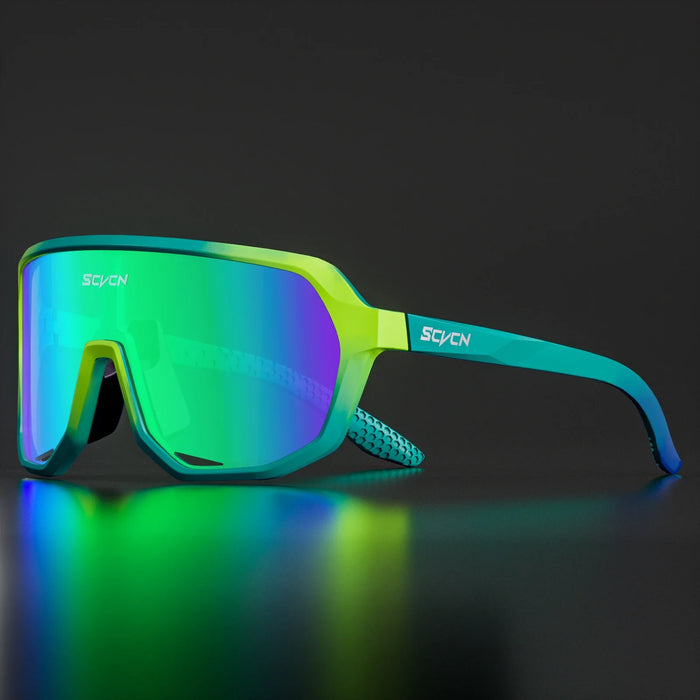 Photochromic Cycling Sunglasses Sports Glasses for Men Sun Mountain Bike Road Bicycle Eyewear Goggles Sports UV400 Polarized MTB