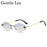 Gafas de sol hexagonales sin montura a la moda para mujer 2026, de marca de lujo, estilo Y2K Punk, sexy, para viajar, lentes de sol para mujer, gafas sin montura de rombos