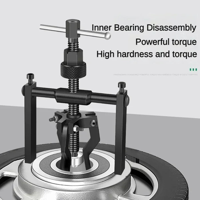 Labor-saving Car Bearing Puller Disassembly Tool with Three-claw Puller for Automotive Bearing Maintenance