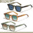 1/2/3 Pcs Wholesale New Square Retro Sunglasses Men Fashion Punk Sun Glasses Women Travel Eyewear Lunette De Soleil Femme UV400