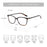 Blue Light Blocking Reading Glasses Anti Eyestrain Computer Reader Eyewear Gaming TV Eyeglasses for Women Men