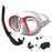 Professional Wet Low Volume Freediving Mask, Tempered Glass Dive Mask, J-Type Diving Mask, Snorkel Set, Buceo, 수영, 스노클링, 마스크