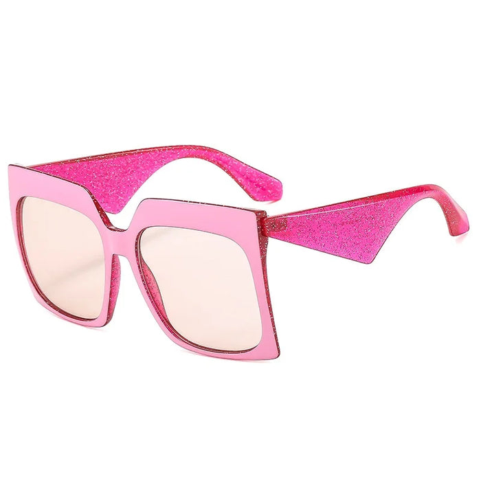 New Two-color Frame Square Sunglasses Women Retro Trending Luxury Female Eyewear Shades UV400 Sun Glasses Brand Oculus