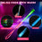 24-200Pcs Fiber Optic Wands Glow LED Light up Wand Bulk Flashing Sticks with Included Batteries for Party Favor Wedding Birthday