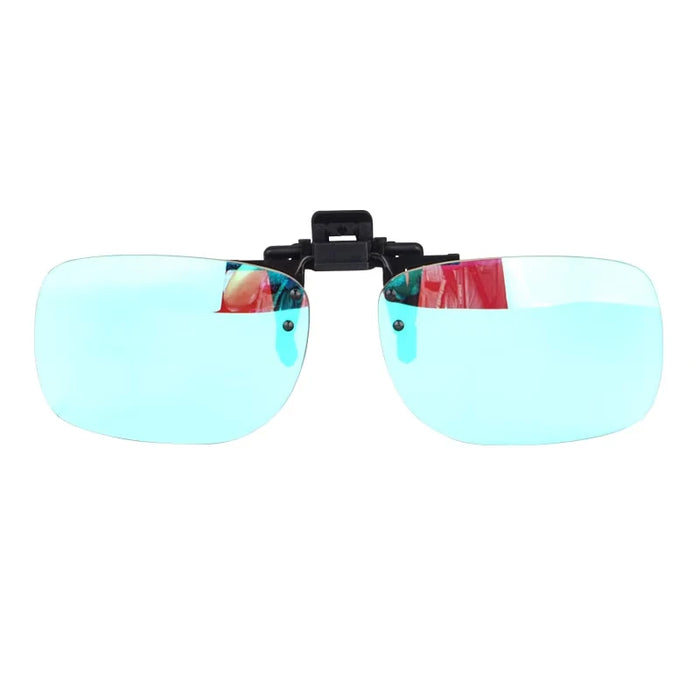 Gafas SHINU de clip con lentes naranjas y bloqueo de luz azul. Se pueden teñir con lentes graduadas para miopía, para hombre o mujer.