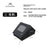 MOUNTAINHIKER 6.3㎡ Starry Sky Pattern Inflatable Tent Black Observation Skylight Quick Setup Outdoor Camping for 3/4 People Anti