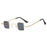 Fashion Small Square Sunglasses Ultra Light Metal Frame Hip Hop Punk Sun Glasses Candy Color Sunglasses Shades for Women Men