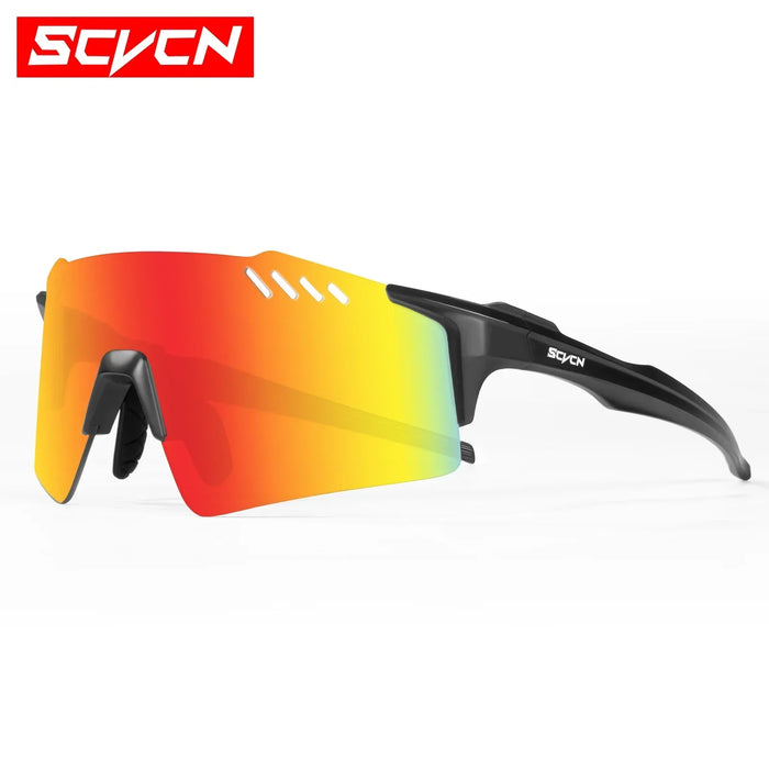 SCVCN Photochromic Sunglasses Mountain Cycling Glasses Outdoor Sports Running Drving Goggles UV400 Men Women Bicycle Eyewear