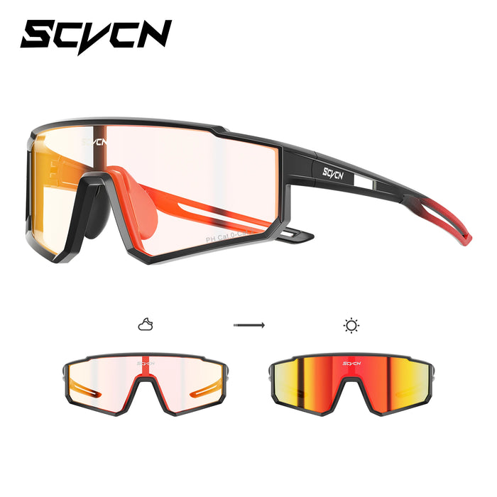 SCVCN Motocross Goggles Glasses Motorcycle Sunglasses Men MTB Mask Windproof Protection Skiing Cycling Pickleball Off-Road Sport