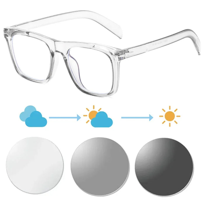 SHINU brand progressive multifocus reading glasses customized men hyperopia prescription glassses clear sight anti blue light