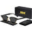 HBK Classic Men's Small Round Sunglasses Semi Frameless Metal Frame Design Sun Glasses Women's Business Outdoor Driving Eyewear