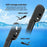 Full Face Snorkel Mask 180°Panoramic View Silicone Dry Top Snorkeling Diving Swimming Goggles With 2 Snorkels Anti-Fog Anti-Lea
