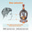 New Full Face Snorkel Mask Scuba Diving Mask for Adult Anti Fog Goggles Underwater Wide View Foldable Transparent Swimming Mask