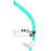 Swim Training Snorkel Frontal Swim Snorkel Tube Center-Mount Front One-Way Purge Valve Swimmer's Snorkel for Lap Swimming