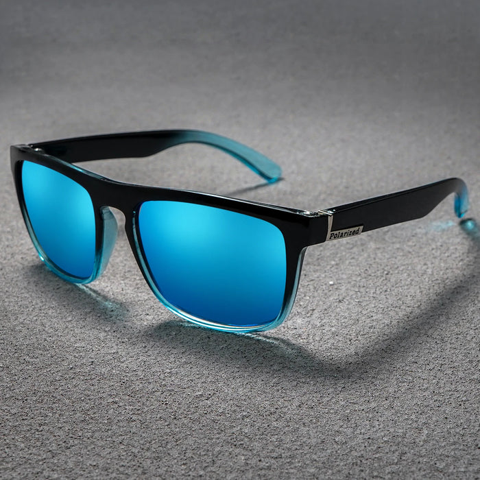 Gafas de Pesca Lentes de Sol Cuadradas Polarizadas para Pesca Deportes Conducción Sombras de Pesca Gafas de Exterior para Ciclismo Viajes Uso Diario