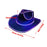 Chapeaux lumineux pour adultes, coiffes de fête, chapeau de cowboy lumineux LED, chapeau de cowboy lumineux à piles, chapeau de cowboy scintillant.