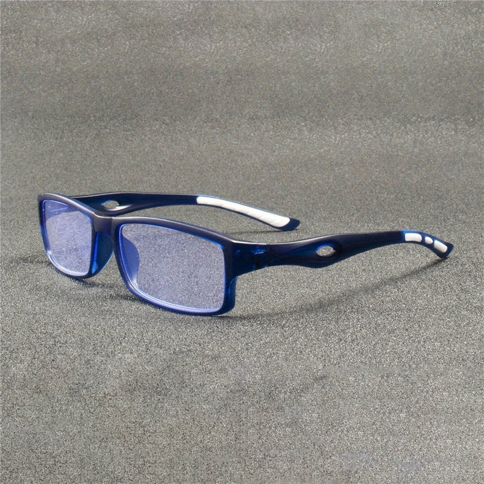 10 Pairs of Square Reading Glasses, Unisex Retro Fashion Style, Suitable for Both Sports and Casual Daily Wear