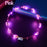 10-300Pcs LED Flower Crowns Light Up Headbands Glowing Flower Crown Garland Glow in the Dark Headband for Wedding Party favors