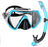 Diving Mask Snorkeling Set - Silicone Swimming Glasses - Snorkeling Tube - For Adult Snorkeling Only