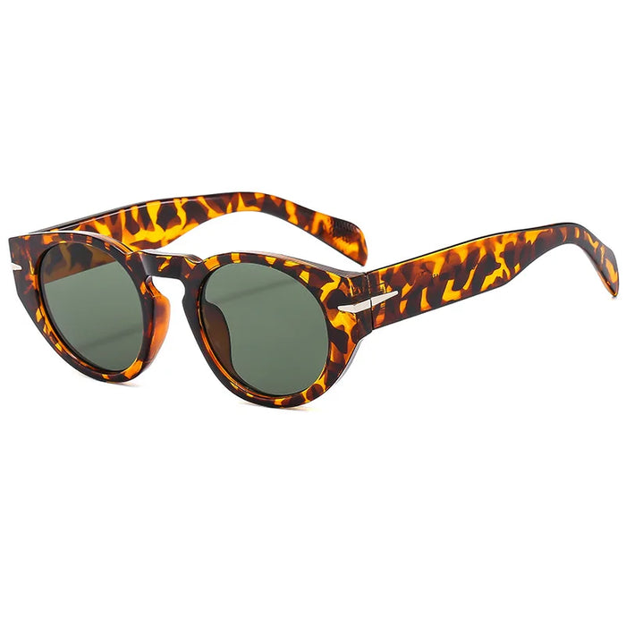 Fashion Round Sunglasses Women Classic Vintage Men Sun Glasses  Steampunk Shades UV400 Oval Female Oculus