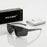 VIOLA MAG Gafas de Ciclismo a la Moda, Unisex, Montura Grande, Patillas de Goma Antideslizantes Adecuadas para Correr, Pescar, Senderismo y