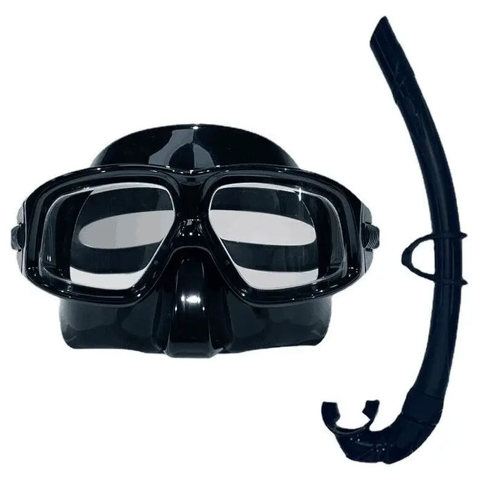Diving Mask Free Diving Surface Mirror High Definition Anti-Fog Lens Snorkeling Mask Equipment