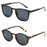 ZENOTTIC Fashion Polarized Sunglasses Men Women Brand Designer Retro Round Sun Glasses Vintage UV400 Goggles Shades