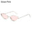 Summer Retro Small Oval Sunglasses Ladies Vintage Shades Cat Eye Sun Glasses Men Women Rectangular Eyeglasses Protection 400UV