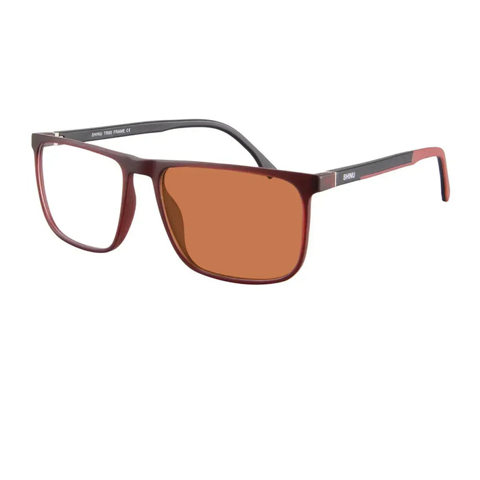 SHINU Brand Photochromic Sunglasses Men Progressive Multifocal Reading Glasses Prescription Anti Blue Light Computer Glasses