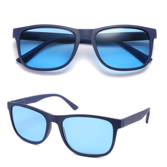 Reading Sunglasses For Women Men Square Classic Frame for Outdoors Use Sun Glasses Readers Eyeglasses with Diopter Spring Hinge