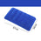 Almohadas con cojín de aire de 47x30cm, cojines de dormir para camping al aire libre, almohadas cuadradas plegables inflables, reposacabezas de avión, respaldo grande para viaje