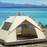 Outdoor Automatic Quick-opening Tent Rainproof Sunshine-proof Tent Fishing Beach Sunshine Shelter Two Doors and Two windows