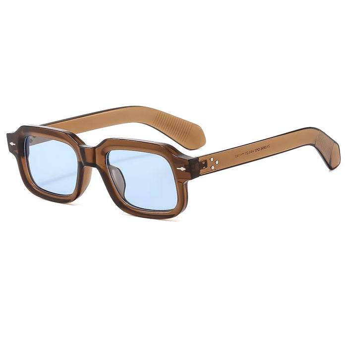 Women Square Sunglasses Men Transparent Sun Glasses Travel Holiday Shades Vintage Retro UV400 Lunette Soleil Femme Gafas De Sol