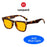 VIVIBEE Square Blue Light Blocking Glasses Men Gaming Orange UV400 Lens Office Women Matte Black Goggles 2026 Trending
