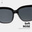 Foldable prescription sunglasses, simple and versatile, unisex, foldable sunglasses for driving.