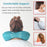 Press On Inflatable Pillow to Relax Neck Travel U-shaped Pillow Foldable and Portable With Leak Proof Device Ordinary U-shaped