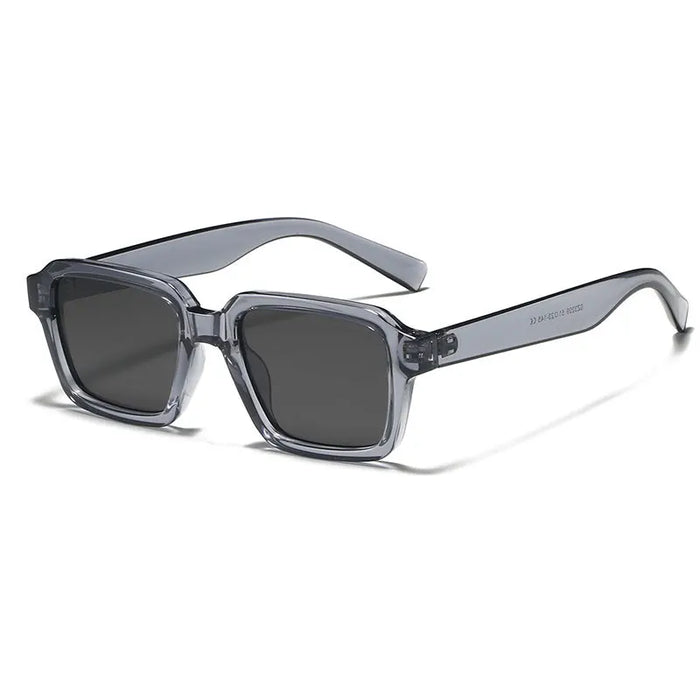 Ins Gafas de Sol Cuadradas de Moda Populares Mujer Retro VERDE Tonos UV400 Hombre Gafas de Sol de Tendencia