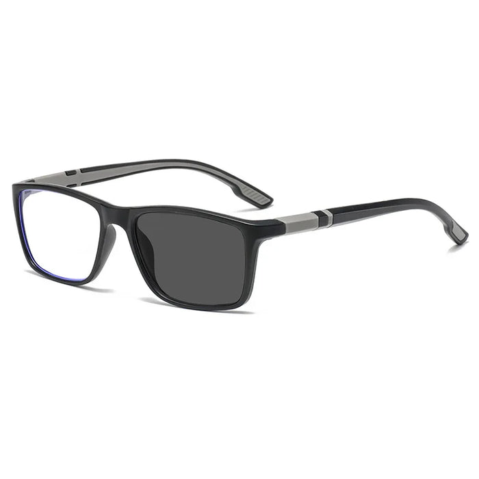 -0.5 -0.75 -1.25 Photochromic Anti Blue Light Outdoor Sports Cycling Ultra Light High-definition Color Changing Myopia Glasses