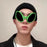 Halloween Funny Sunglasses Personalized Eyewear Alien Style Glasses Luminous Neon Glasses For Rave Festival Club Party Props
