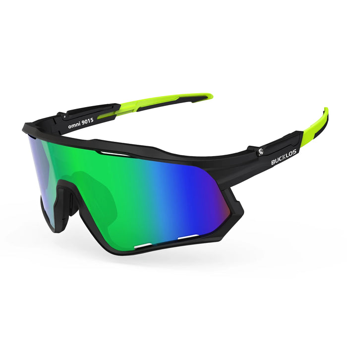 BUCKLOS Polarized Cycling Glasses UV400 Road Mountain Bike Goggles TR-90 Frame Windproof Outdoor Sports Eyewear Cycling Parts