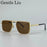 Gafas de sol punk cuadradas de gran tamaño para hombre 2026, marca de lujo, retro, doble puente, gafas de sol para hombre, estilo Steampunk, para conducir, protección UV400