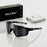 VIOLA MAG Unisex Sports Sunglasses, Oversized Frame Cycling Glasses, Lightweight TR90 Lenses, Non-slip for Running, Fishing, Hik