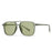 Ins Retro Double Bridge Square Women Sunglasses 2025 Fashion Leopard Print Gradient Lenses Men Trend Gafas de sol UV400