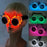 Nuevas gafas estilo Cyberpunk geniales, decoración de fiesta luminosa, gafas de sol LED que brillan, para fiestas en bares, raves y bailes