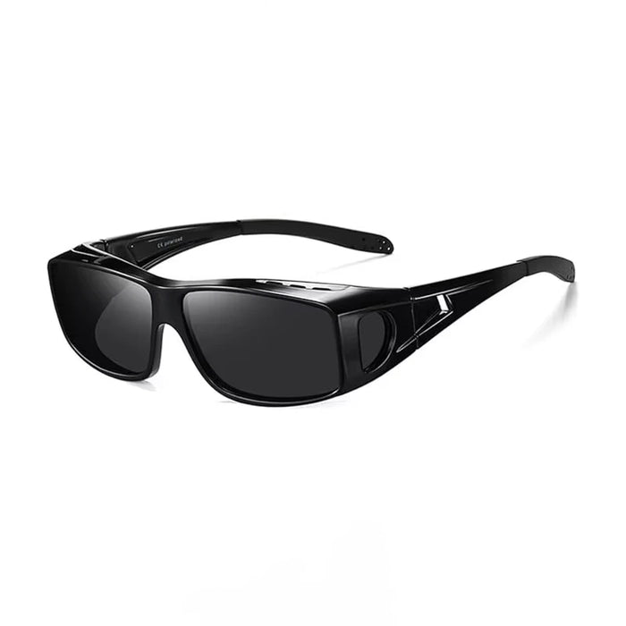Gafas de sol para usar sobre lentes para mujer y hombre, diseño elegante, polarizadas, protección UV